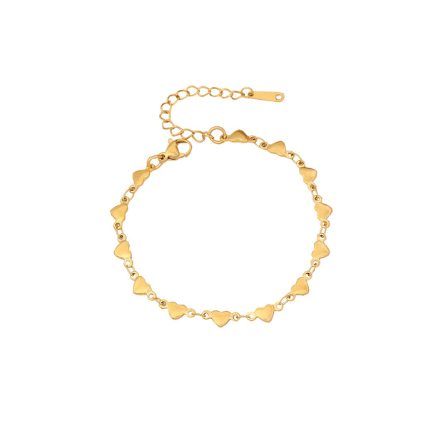 Enkelt rustfritt stål kjedearmbånd – Niche