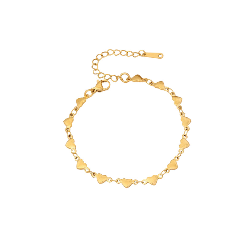 Enkelt rustfritt stål kjedearmbånd – Niche