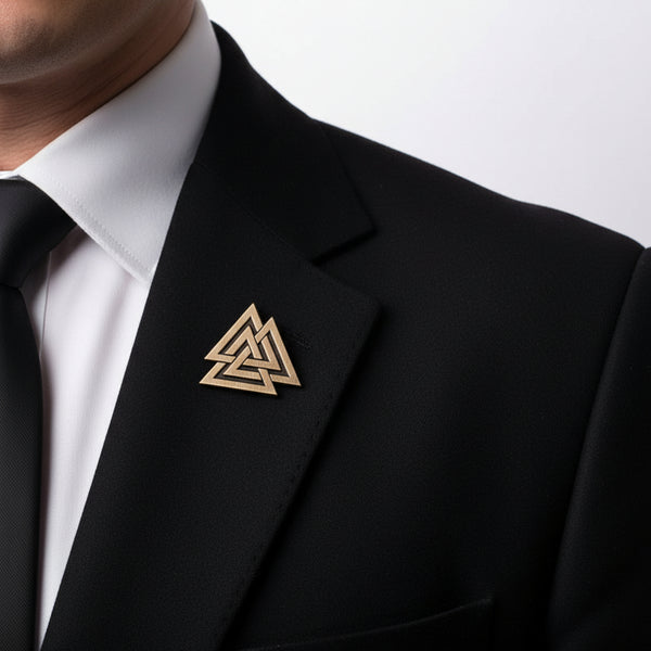 Triangel Symbol Brosje Mote & Personlighet