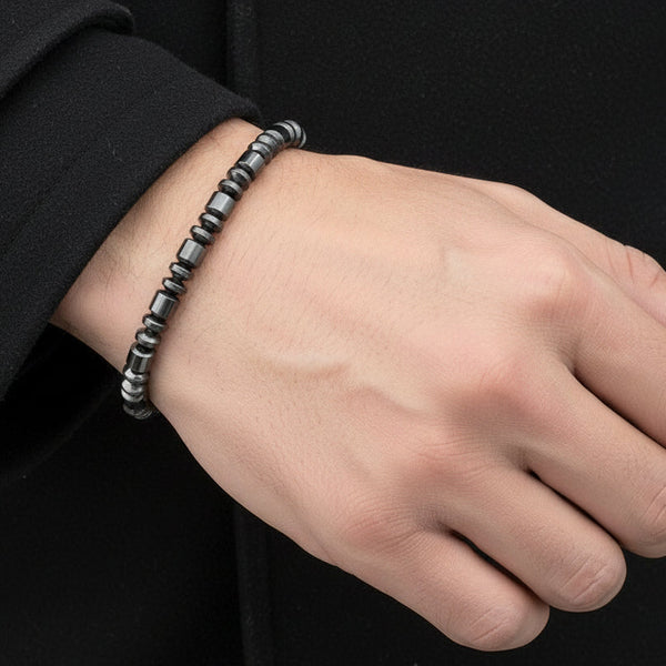 Helsearmbånd Svart Halvmåne Magnetisk