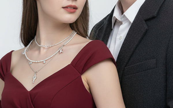 925 Sølv Halskjede – Elegant Dame