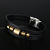 Cowhide Men's Multi-Layer Leather Bracelet