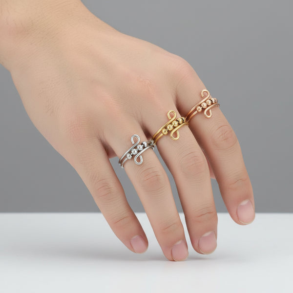 Multi-layer Rotating Bead Decompression Ring