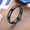 Enkel 4 mm titanring  unisex