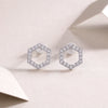 Moissanite S925 sølv studs – trendy og rimelige