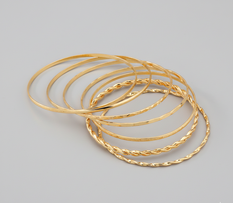 7-pk gull punk armbånd  streetwear, goth