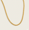 Herrekjede gull  50/60/70 cm, 4,5 mm, N272
