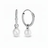 S925 sølv perleanheng – dråpeøredobber
