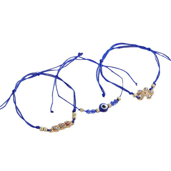 Håndlaget Diamant Flettet Armbånd Justerbart, Unisex