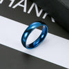 Enkel 4 mm titanring  unisex