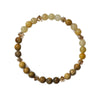 Håndlaget Citrin-Perlearmbånd – Naturlig Stein